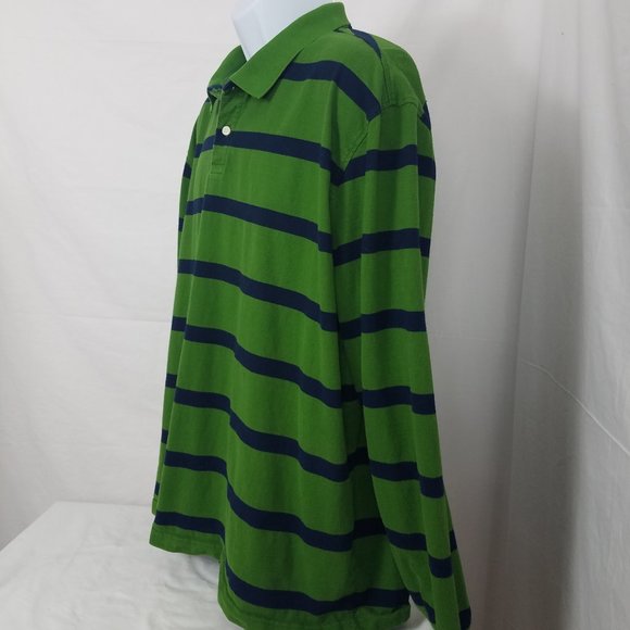 St. John's Bay Long Sleeve Legacy Polo Shirt - Picture 3 of 7